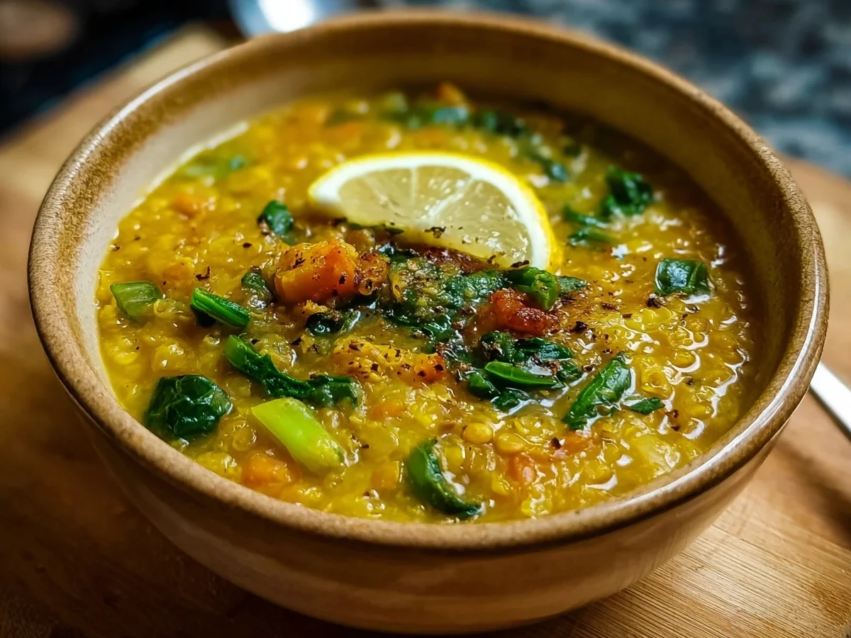 Anti-Inflammatory Golden Lemon Lentil Soup - Image 1