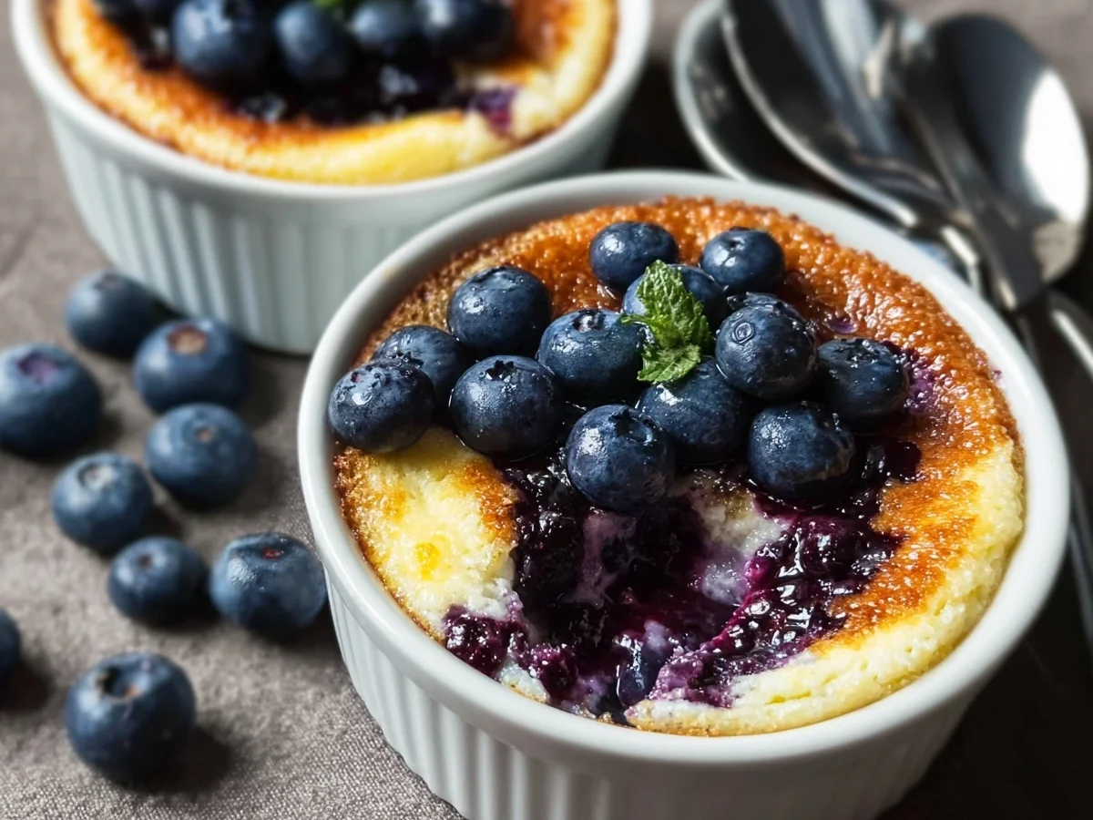 Baked Blueberry Cottage Cheese Bowls: Creamy & Easy - Image 2