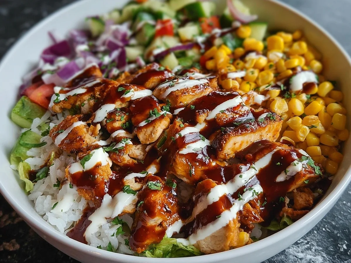 BBQ Ranch Chicken Bowl: High Protein & Savory - Image 2