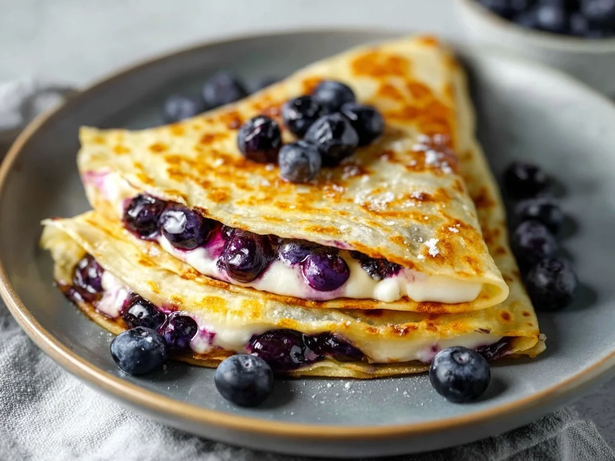 Blueberry Breakfast Quesadilla: Quick, Sweet, High-Protein - Image 2