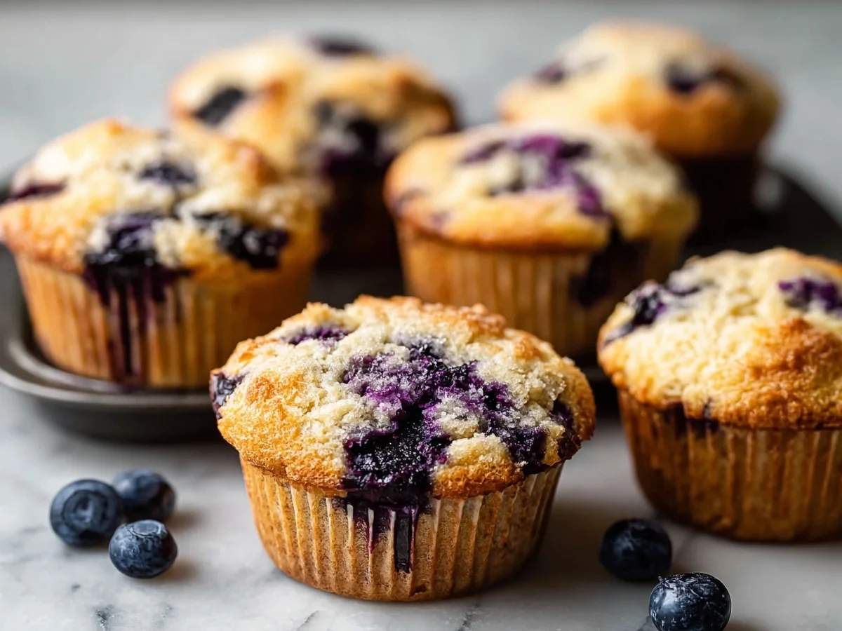 Blueberry Protein Muffins: Soft & Fluffy Homemade Recipe - Image 2