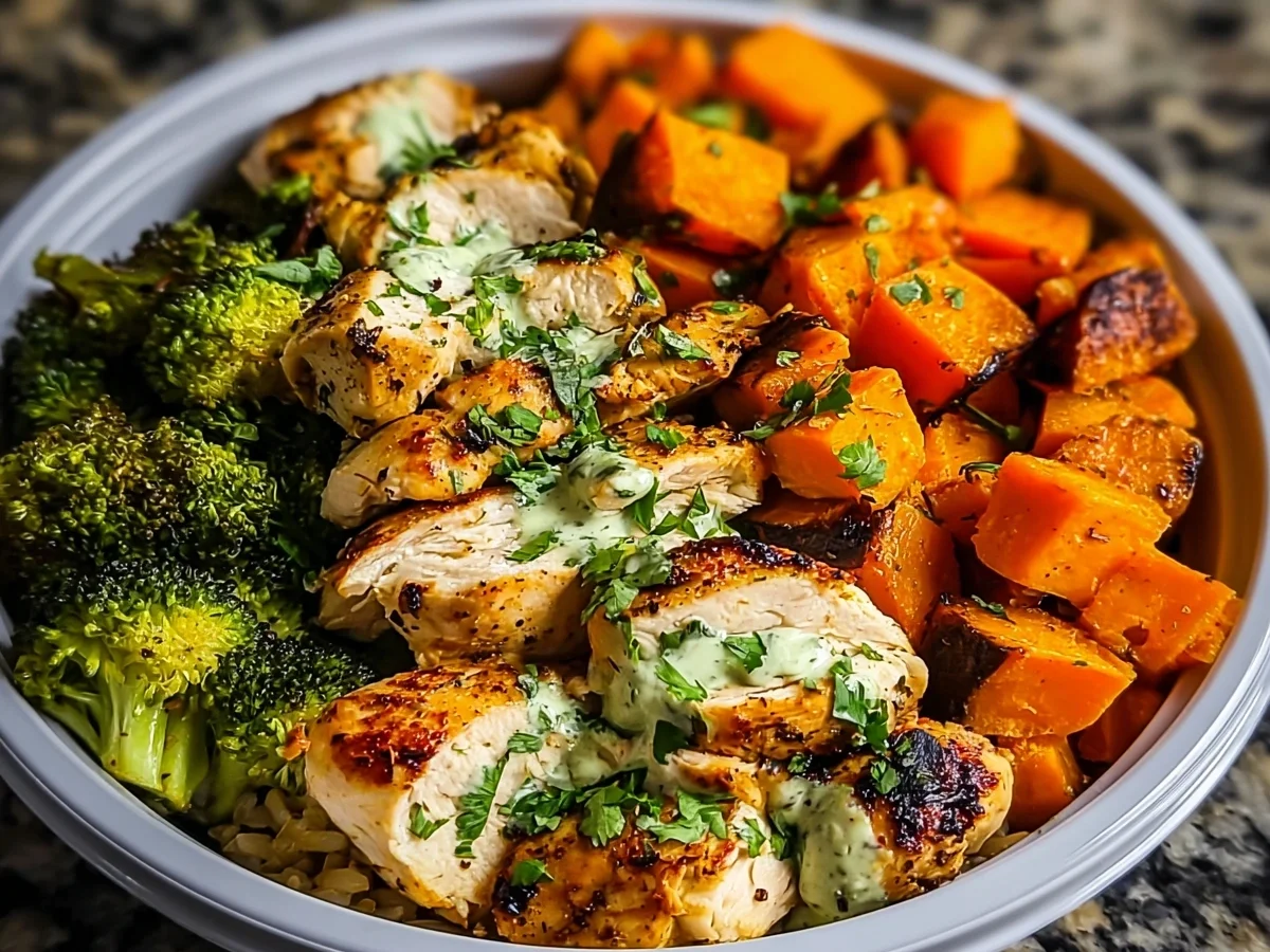 Chicken Sweet Potato Bowl: Easy Meal Prep Recipe - Image 2