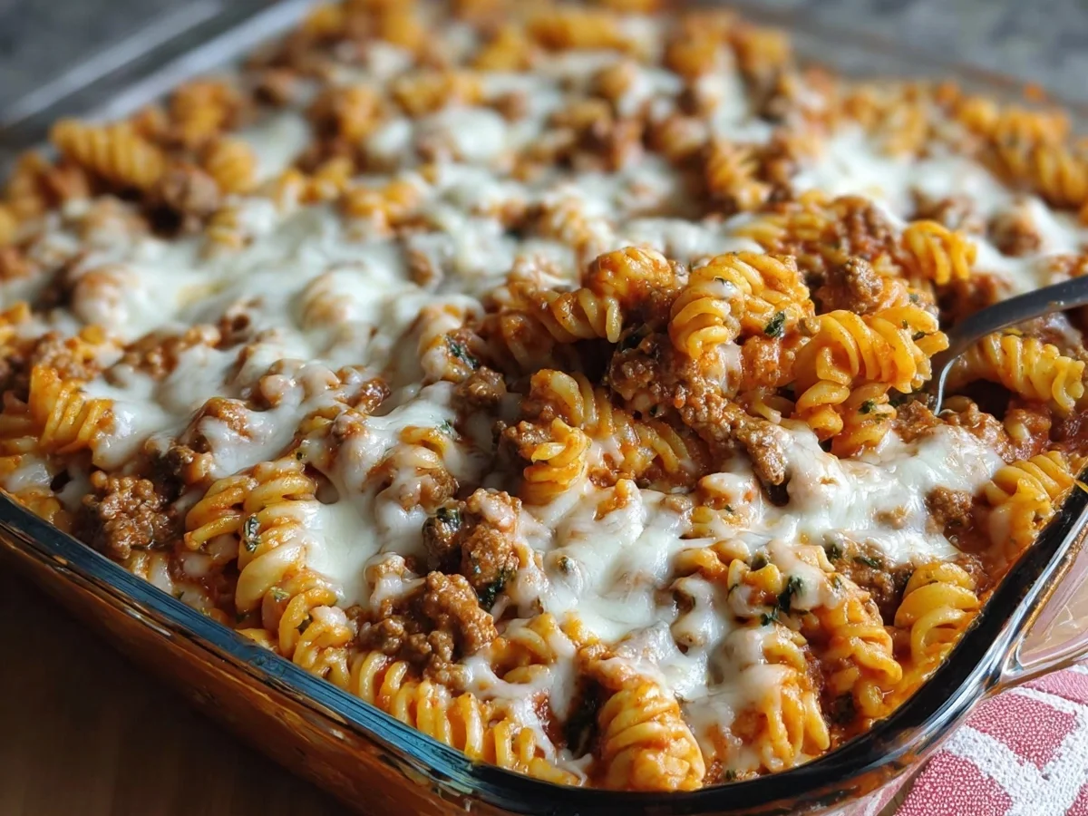 Cottage Cheese Protein Pasta Bake with Ground Beef - Image 2