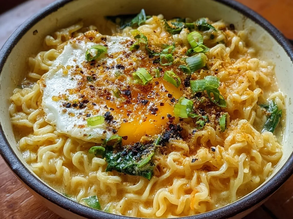 Creamy Cheesy Ramen Noodles: Guilt-Free Quick Dinner - Image 2