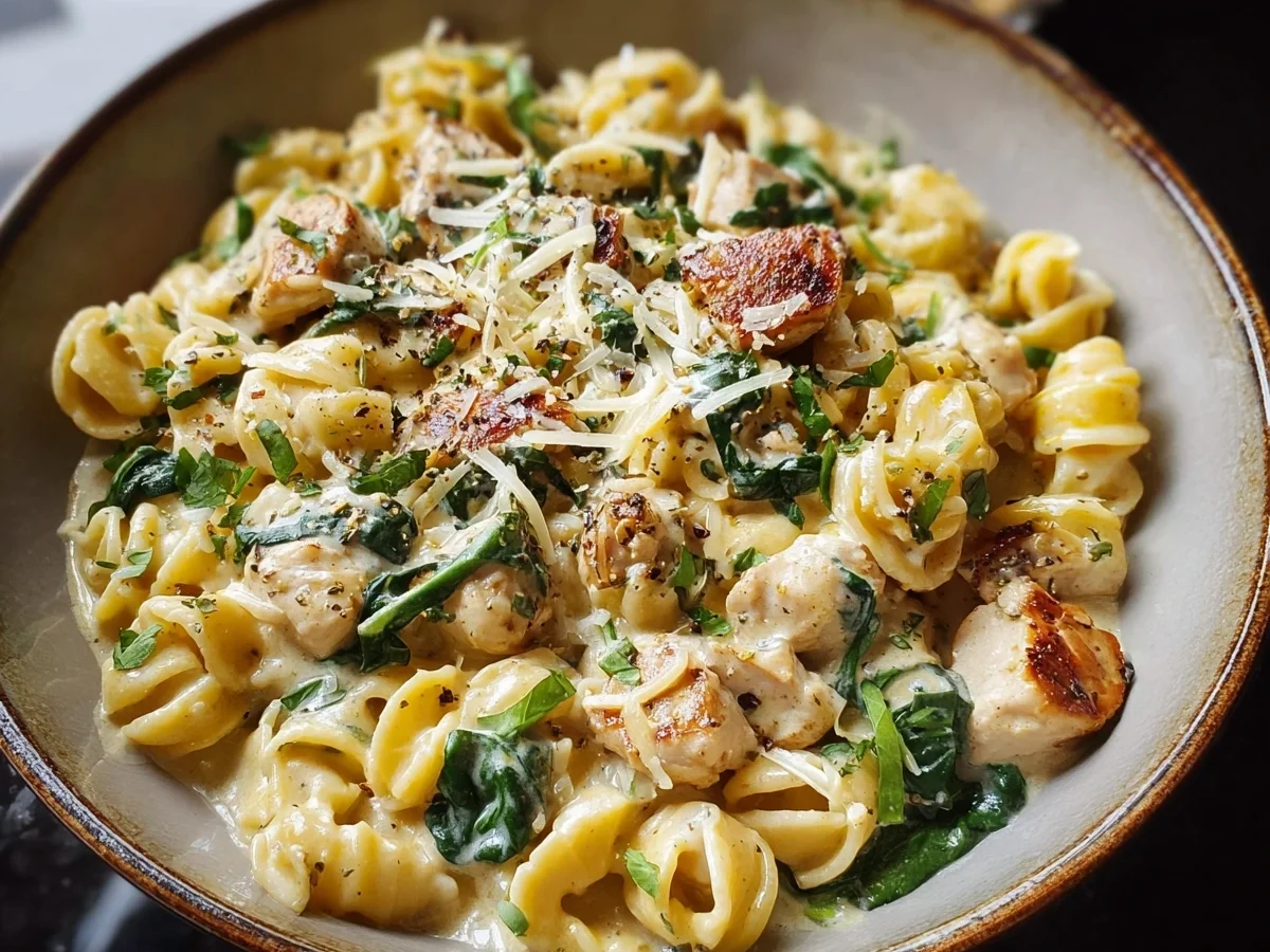 Creamy Protein Pasta: 30g Protein in 15 Mins - Image 1