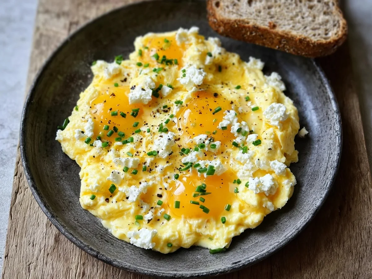 Creamy Scrambled Eggs with Cottage Cheese - Image 2