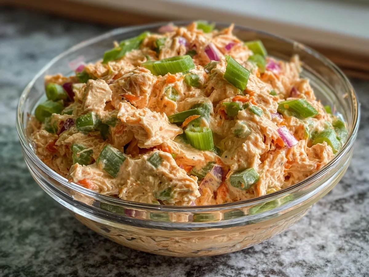 Easy Buffalo Tuna Salad: High Protein & Quick Meal Prep - Image 1