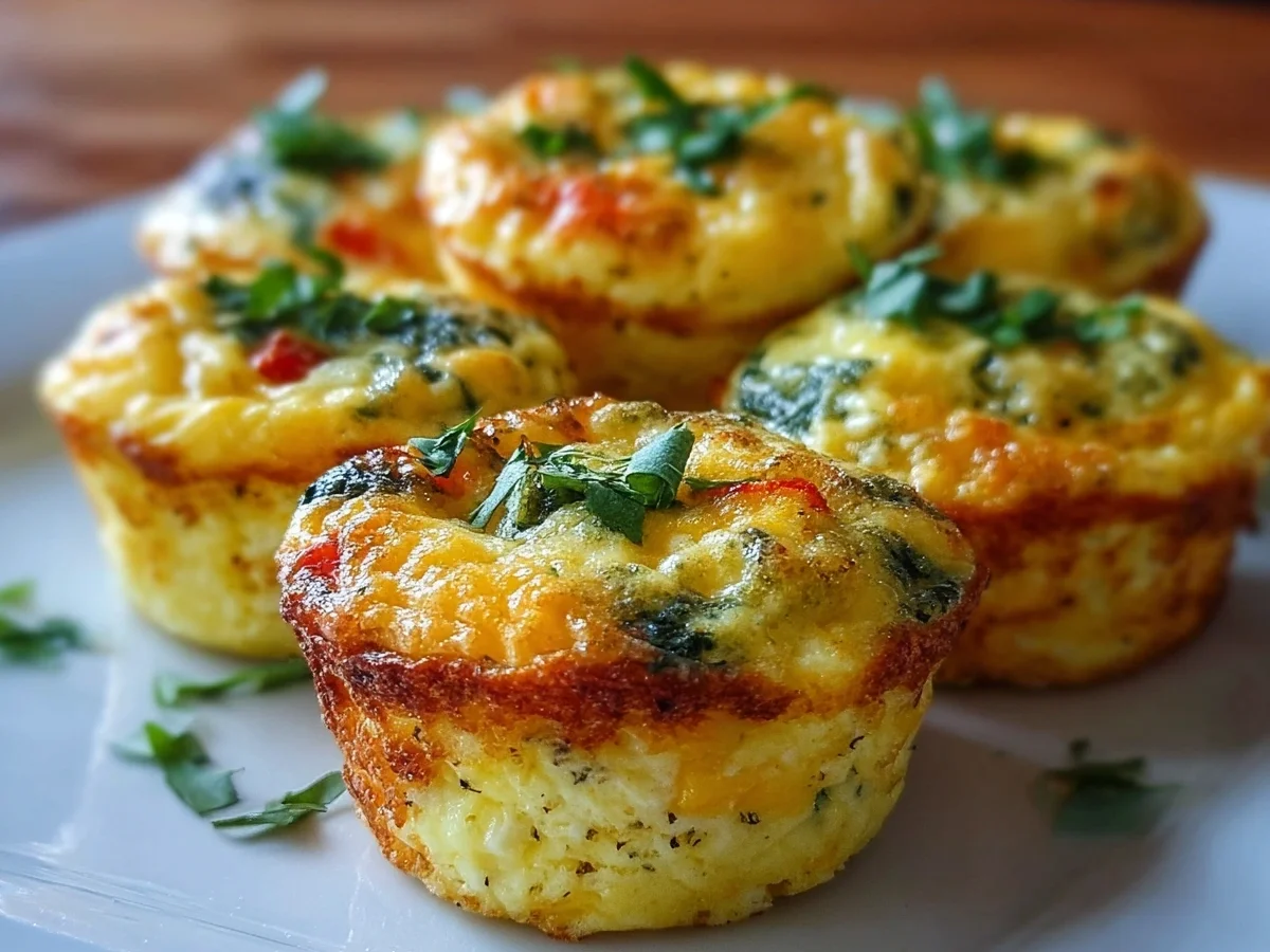 Easy Cottage Cheese Egg Bites for Breakfast & Meal Prep - Image 1