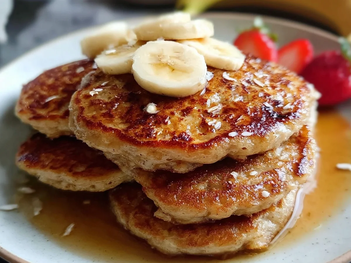 Fluffy Banana Oatmeal Pancakes: Easy Weekend Breakfast - Image 2