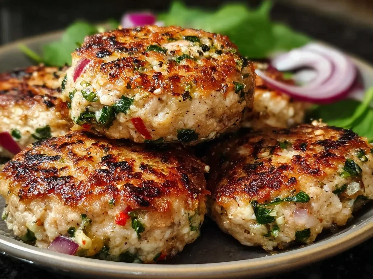 Greek Chicken Burgers: Mediterranean Meal Prep Recipe - Image 2