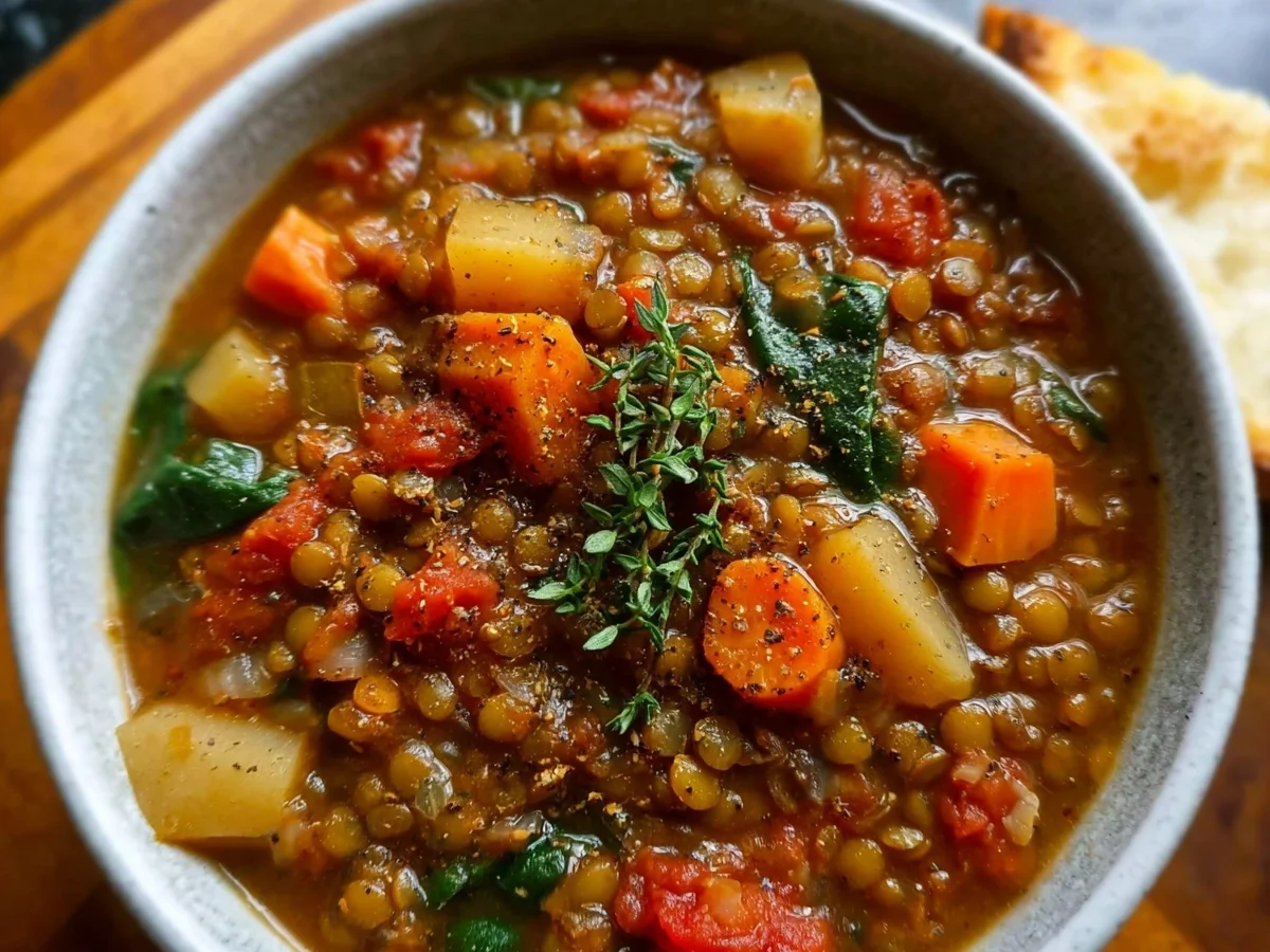 Hearty Lentil Stew: Comforting & Meal Prep Friendly - Image 2