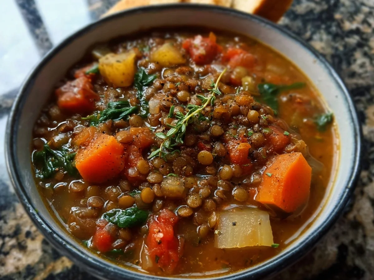 Hearty Lentil Stew: Protein-Packed & Comforting Meal - Image 2