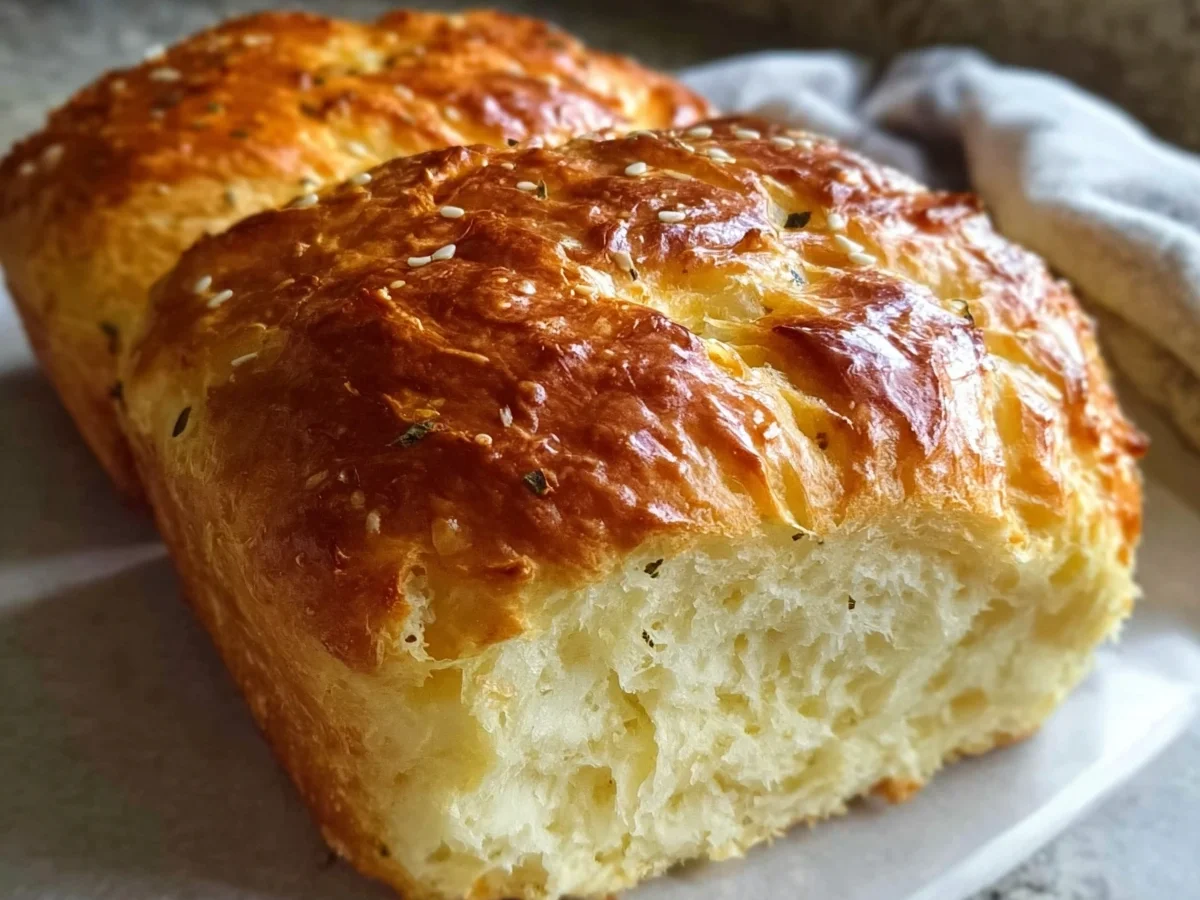 High Protein 2-Ingredient Bread: Easy & Quick Recipe - Image 1
