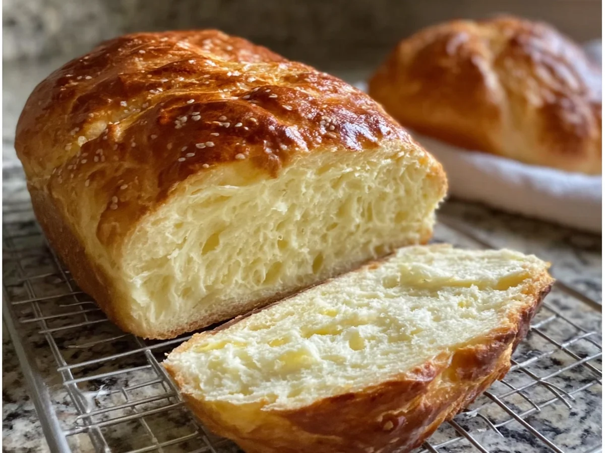 High Protein 2-Ingredient Bread: Easy & Quick Recipe - Image 2
