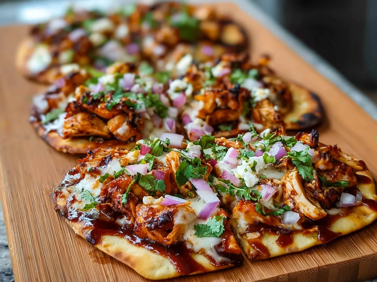 High Protein BBQ Chicken Flatbread - Image 2