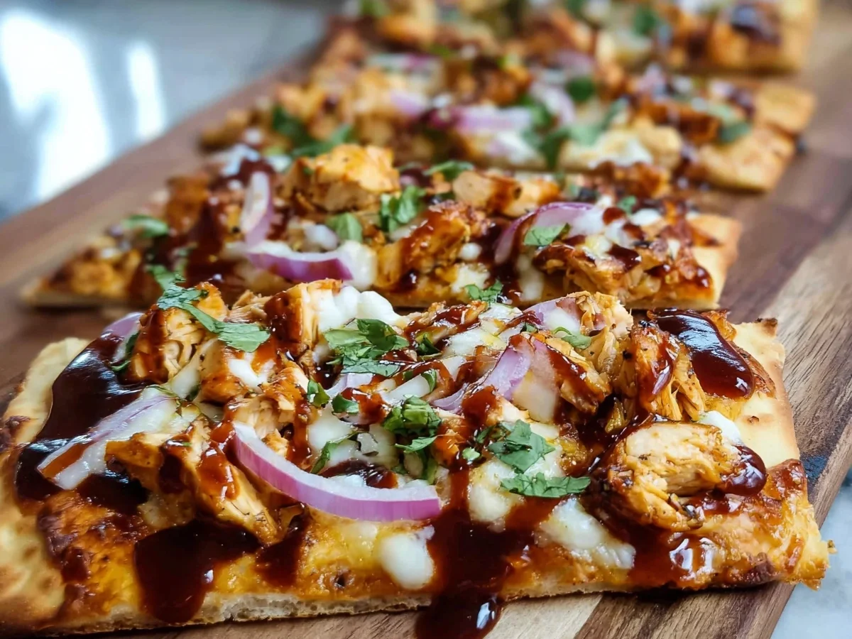 High Protein BBQ Chicken Flatbread: Quick Dinner - Image 2