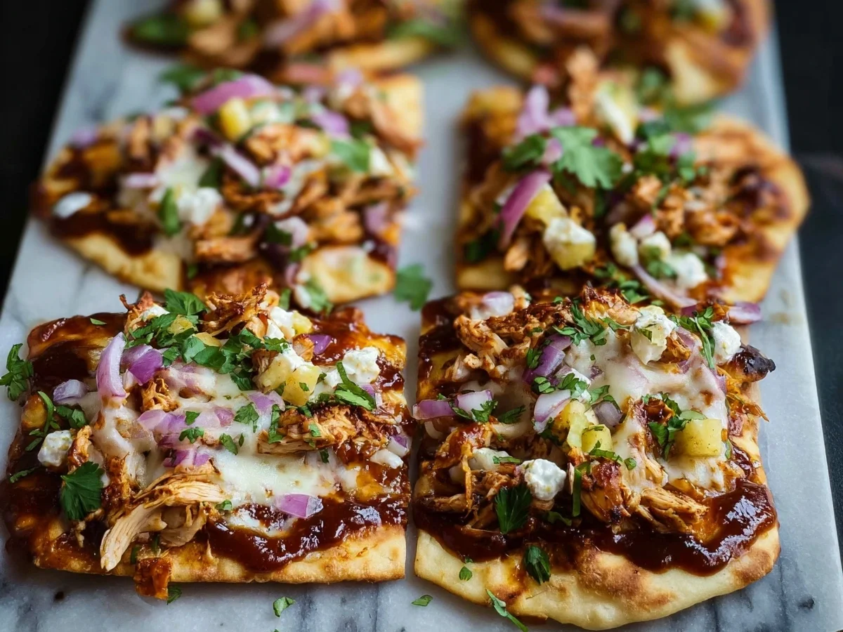High-Protein BBQ Chicken Flatbreads for Dinner - Image 2