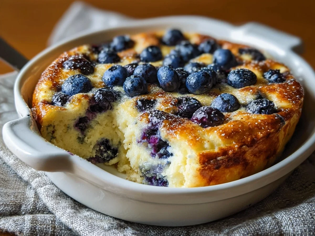 High Protein Blueberry Cottage Cheese Breakfast Bake - Image 2