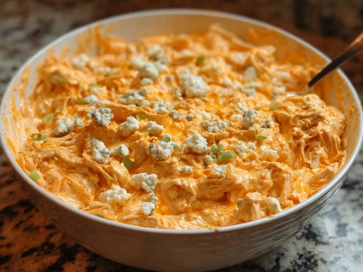 High-Protein Buffalo Chicken Dip with Cottage Cheese - Image 1