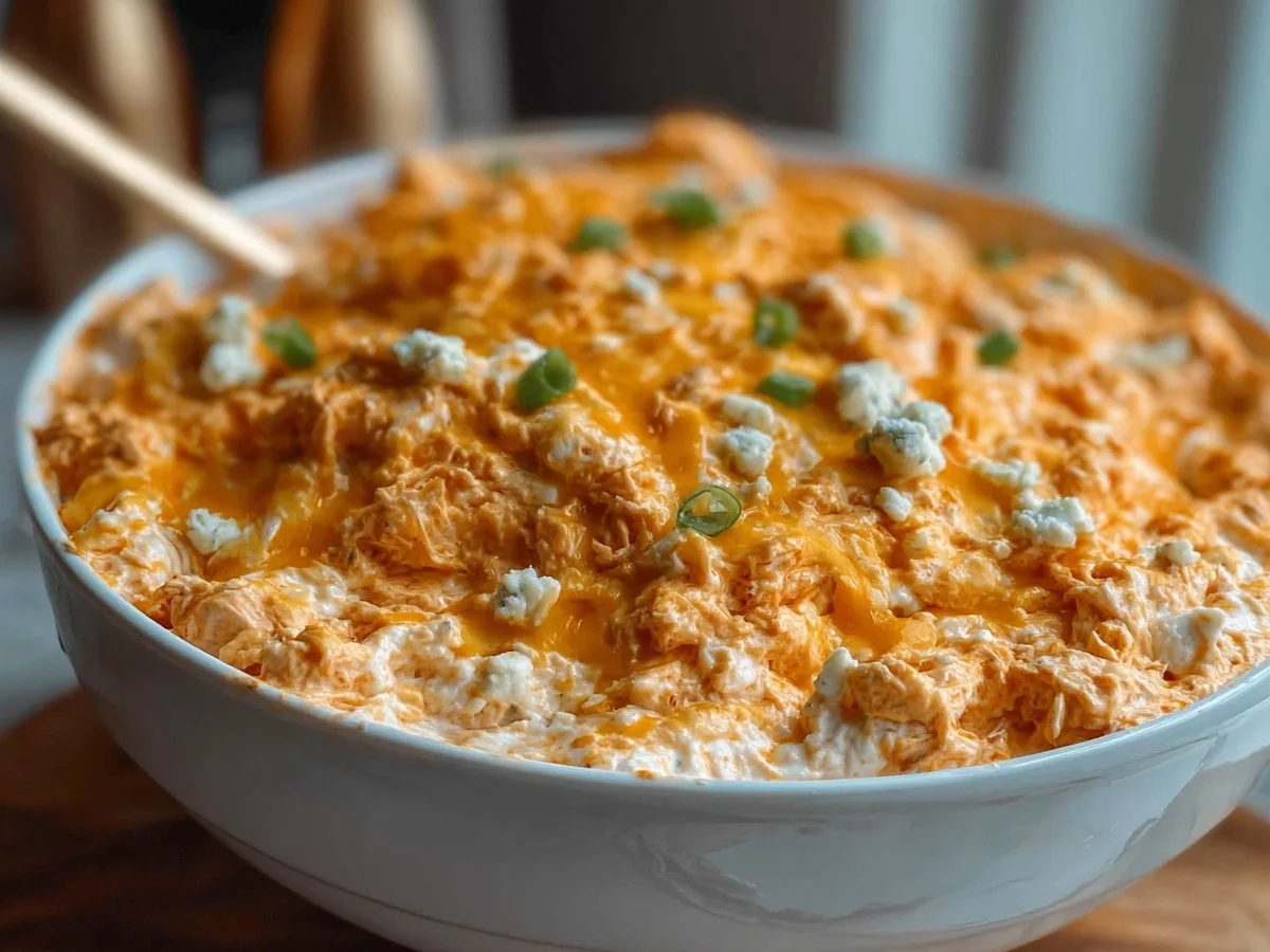 High-Protein Buffalo Chicken Dip with Cottage Cheese - Image 2