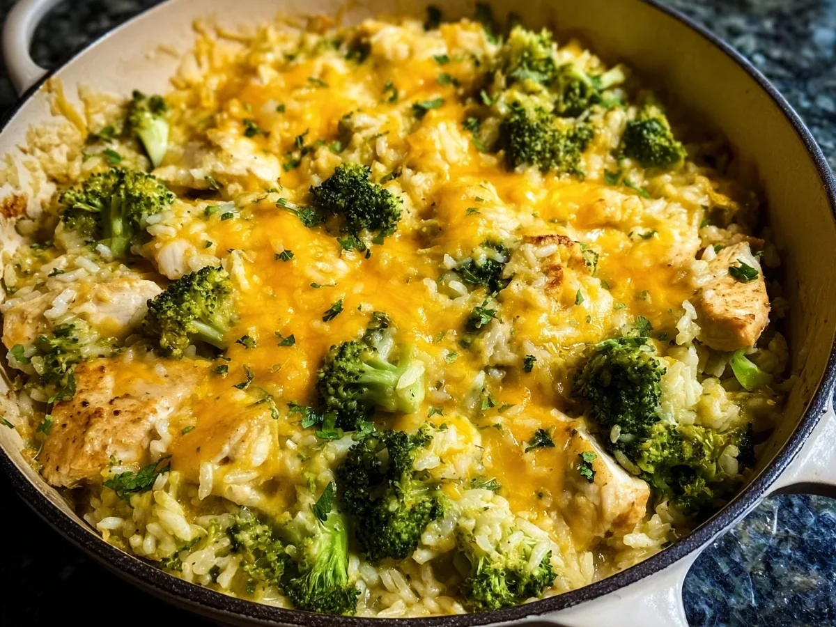 High-Protein Chicken Broccoli Rice Casserole - Image 1