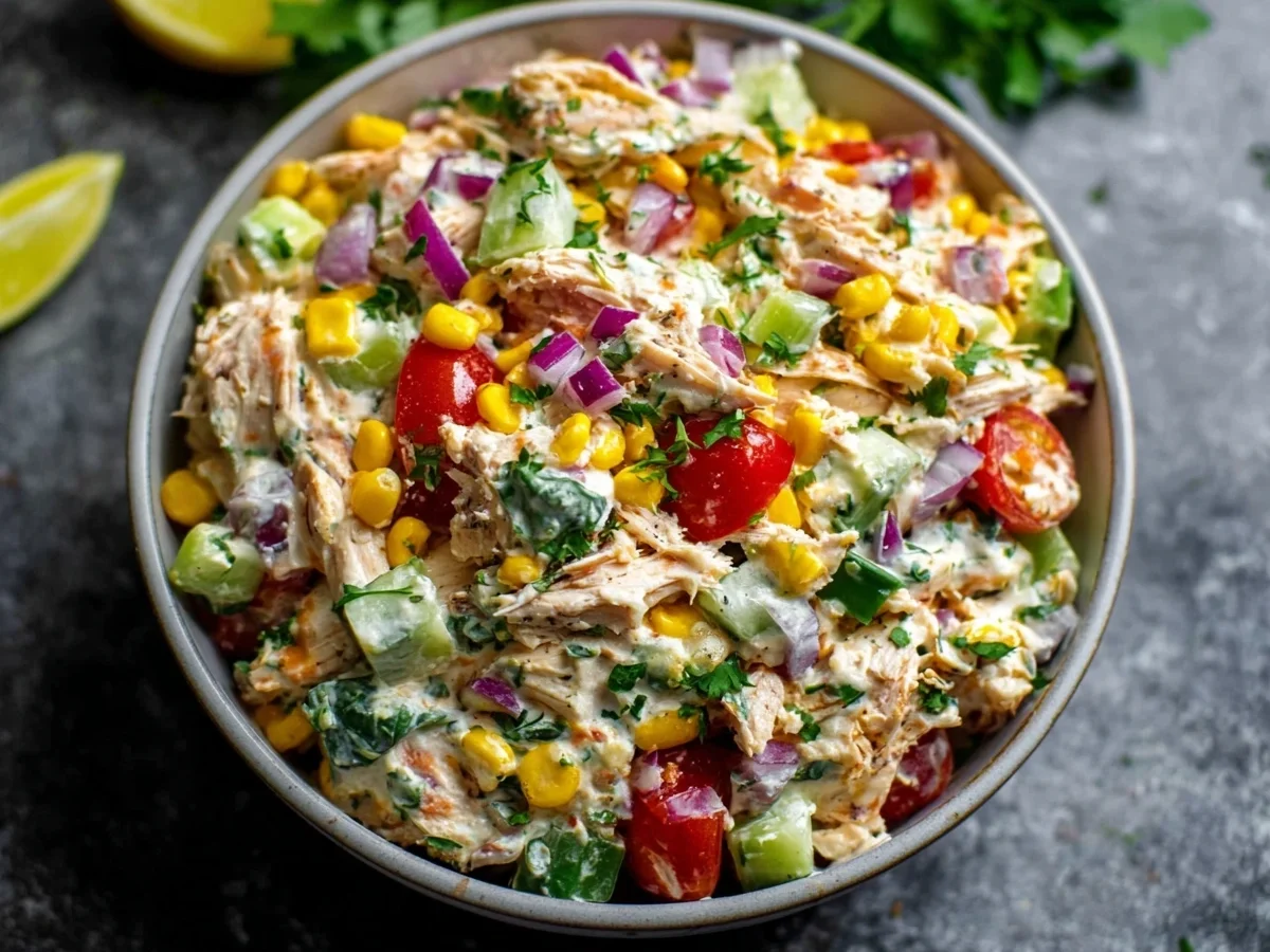 High Protein Chicken Salads: Easy Meal Prep - Image 1
