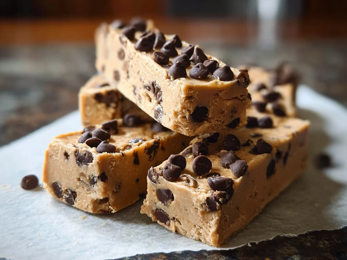 High Protein Cookie Dough Bars: Healthy Snacking Treat - Image 2