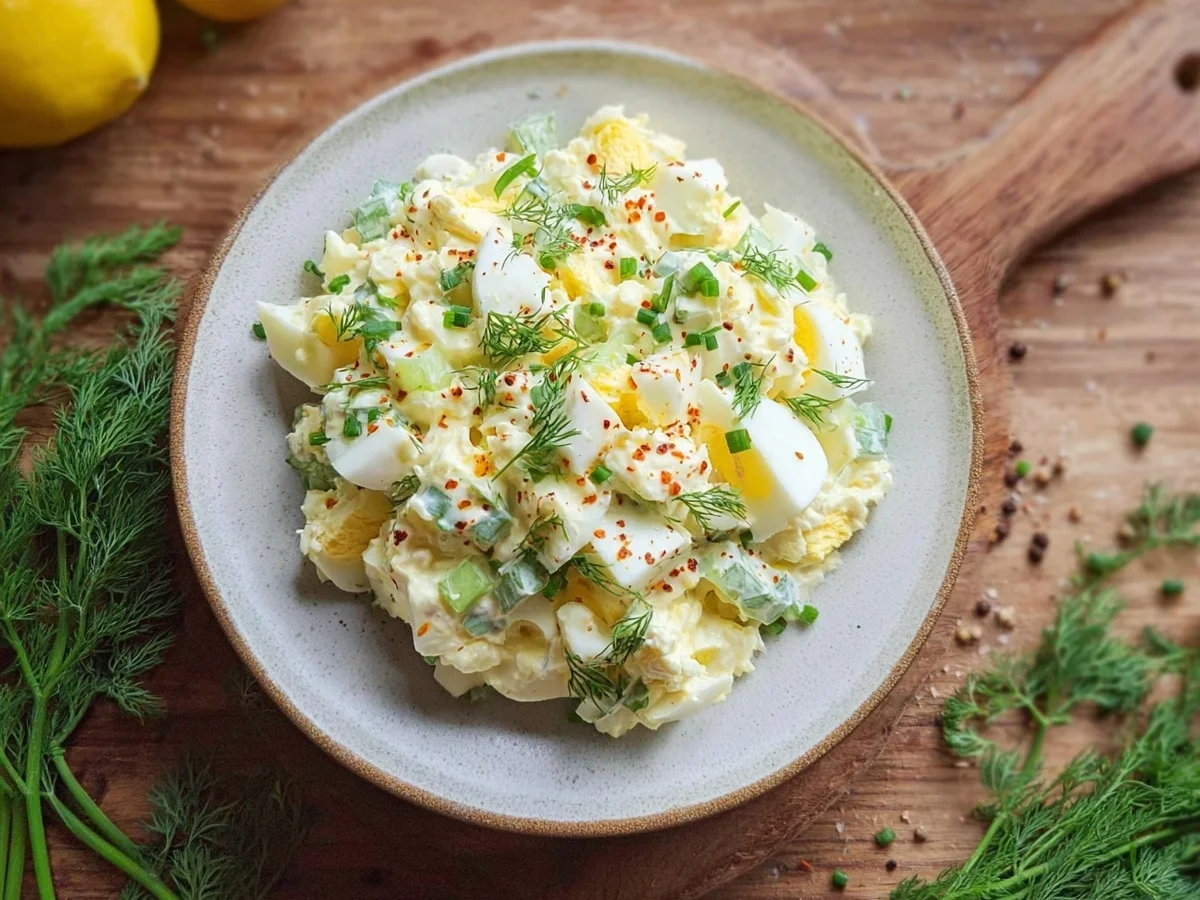 High Protein Cottage Cheese Egg Salad (24g Protein) - Image 1