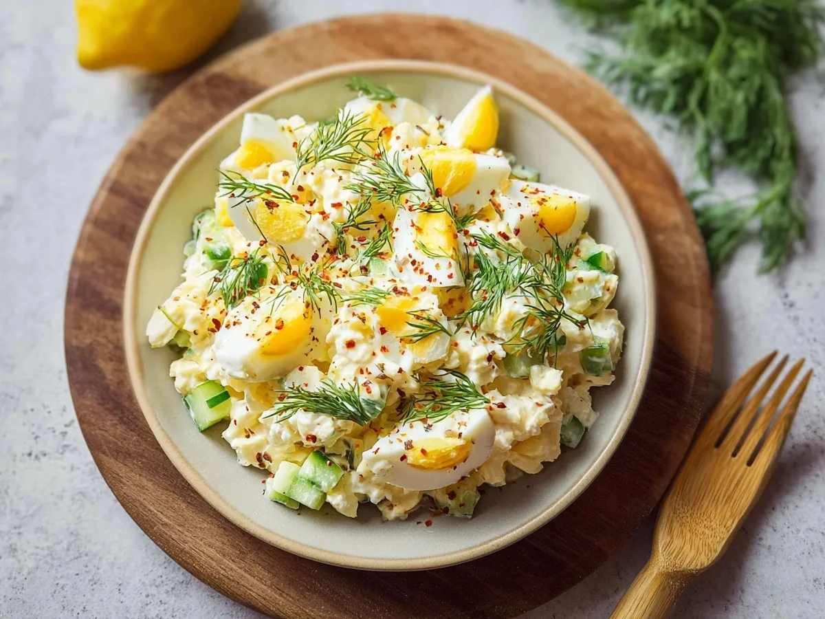 High Protein Cottage Cheese Egg Salad (24g Protein) - Image 2