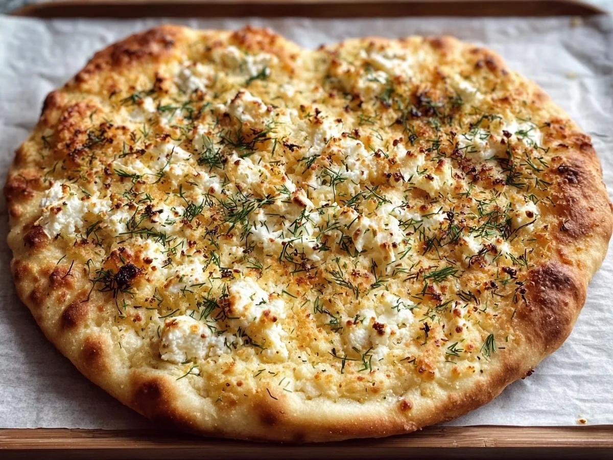 High Protein Cottage Cheese Flatbread: Quick & Viral - Image 1