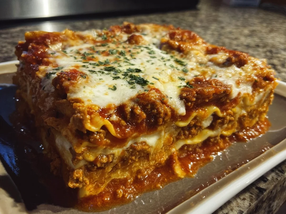 High Protein Cottage Cheese Lasagna for Meal Prep - Image 1