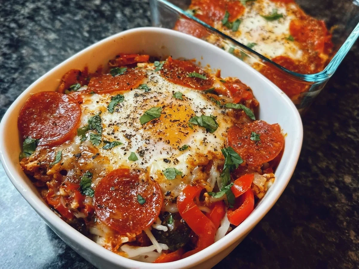 High-Protein Cottage Cheese Pizza Bowl: Quick & Healthy - Image 1