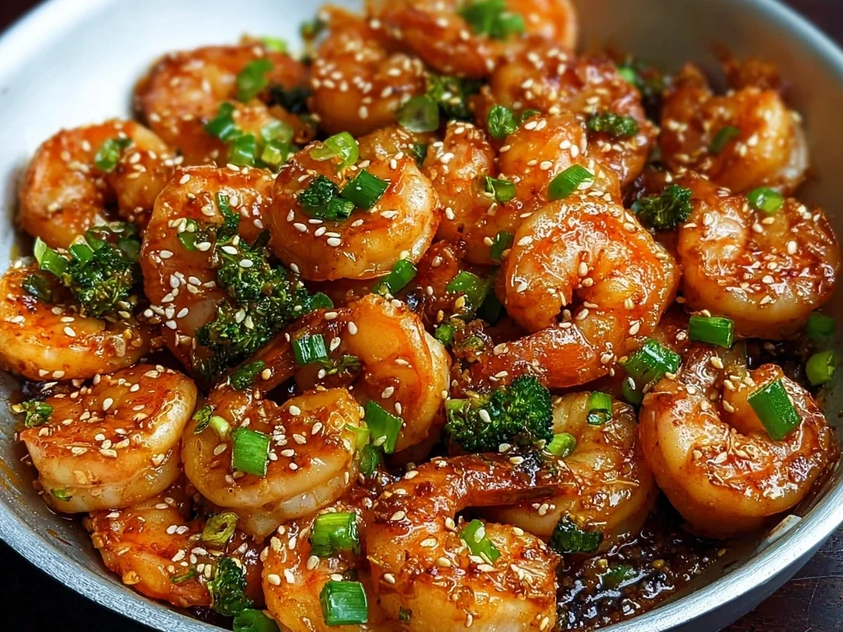 High Protein Honey Garlic Shrimp: Quick Savory Dinner - Image 1
