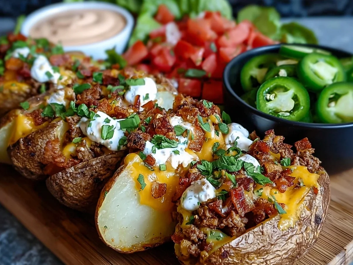 High-Protein Loaded Potato Taco Bowls for Meal Prep - Image 1
