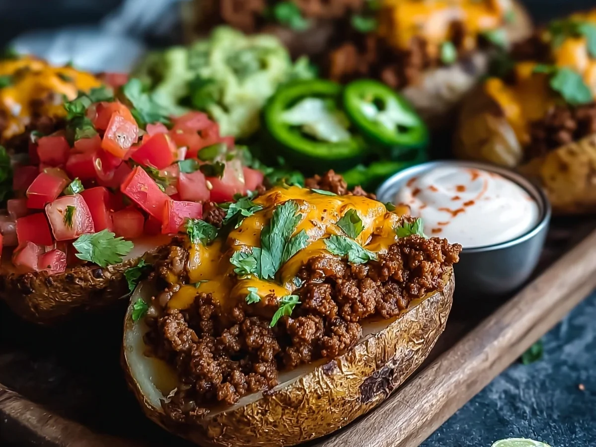 High-Protein Loaded Potato Taco Bowls for Meal Prep - Image 2