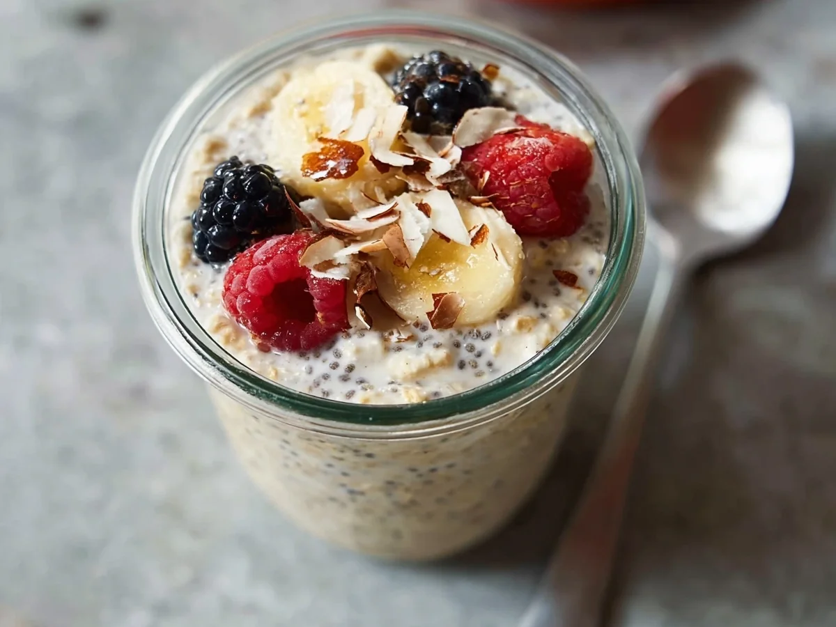 High-Protein Overnight Oats: Quick & Healthy Breakfast - Image 1