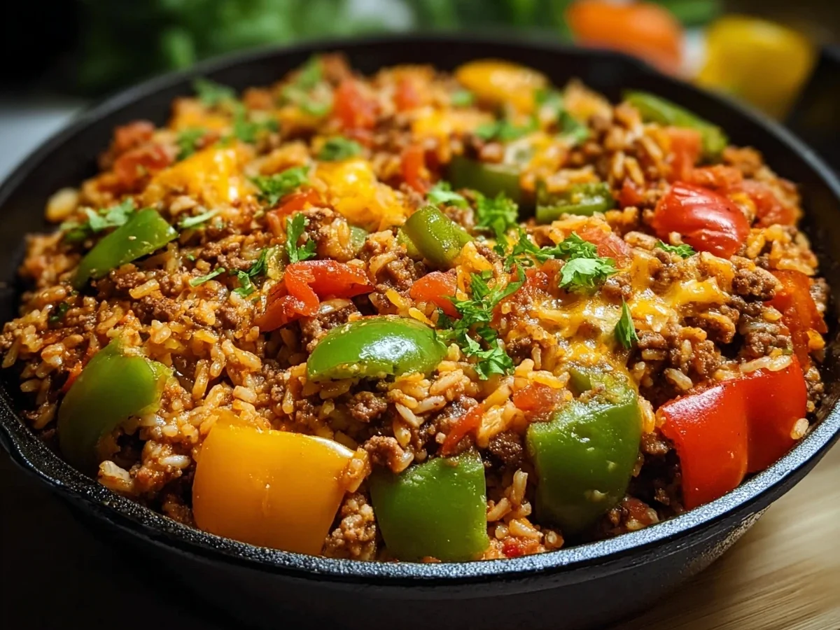 High Protein Unstuffed Peppers | One-Pan Meal Prep - Image 2