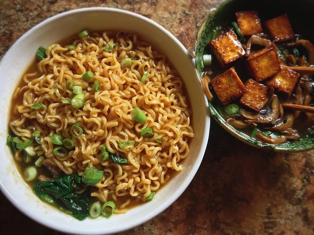High Protein Vegan Ramen Noodles - Easy & Meal Prep - Image 2