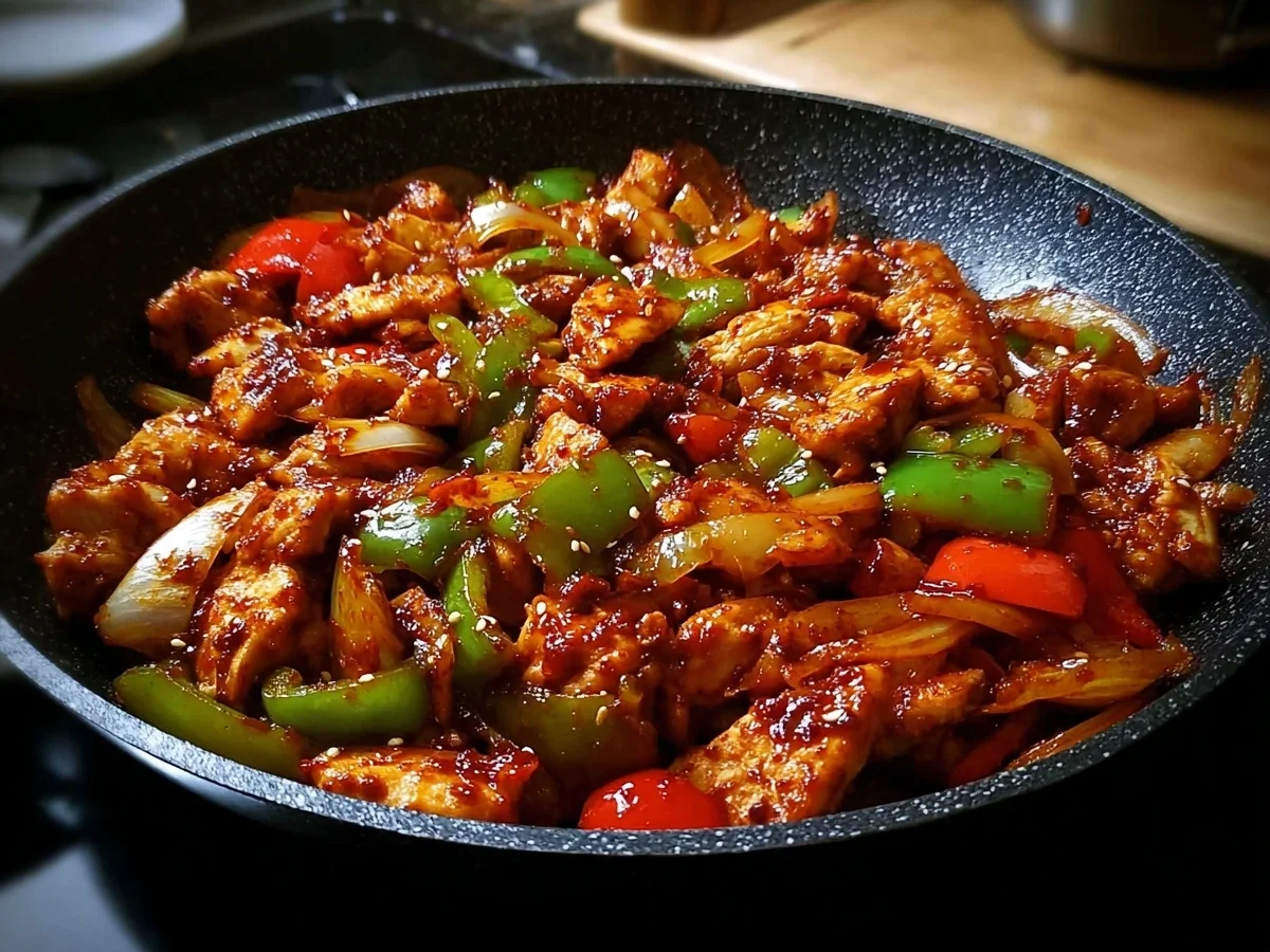 Korean Spicy Chicken Stir Fry: 30-Min High Protein Meal - Image 2