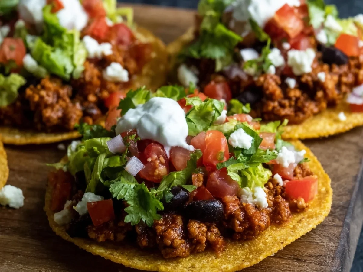 Low Calorie Tostadas: Quick & High Protein Meal - Image 1