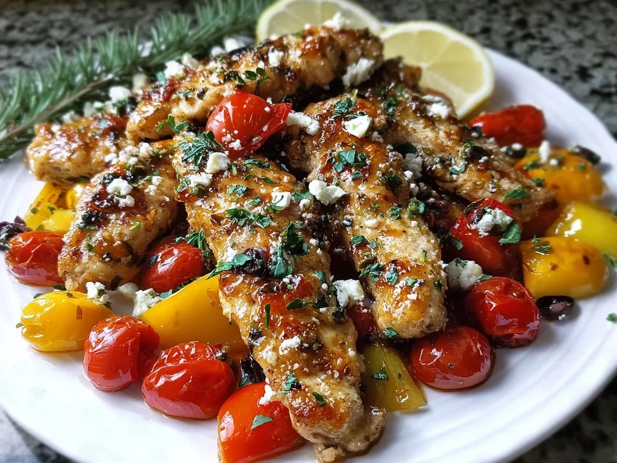 Mediterranean Chicken Tenders: Quick 30-Minute Meal - Image 1