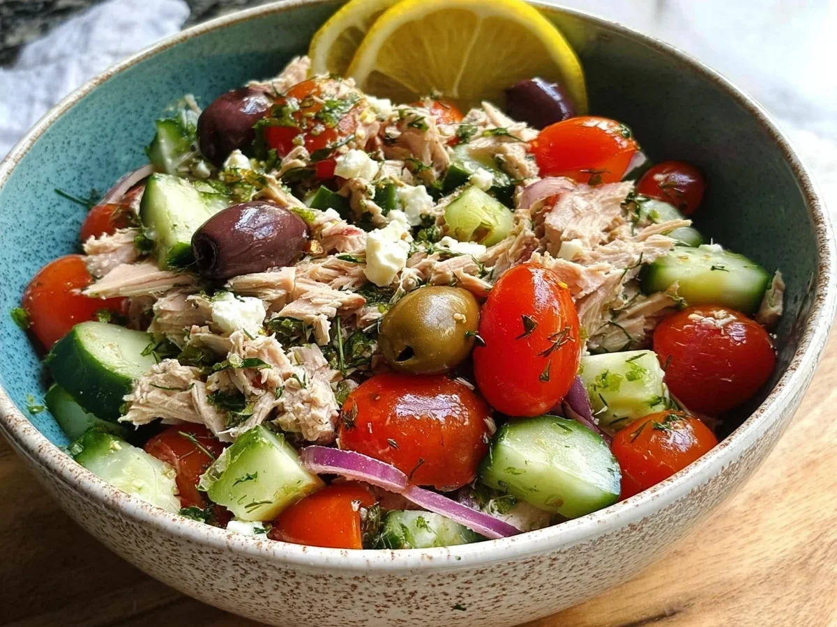 Mediterranean Tuna Salad: Quick 10-Minute Meal Prep - Image 2