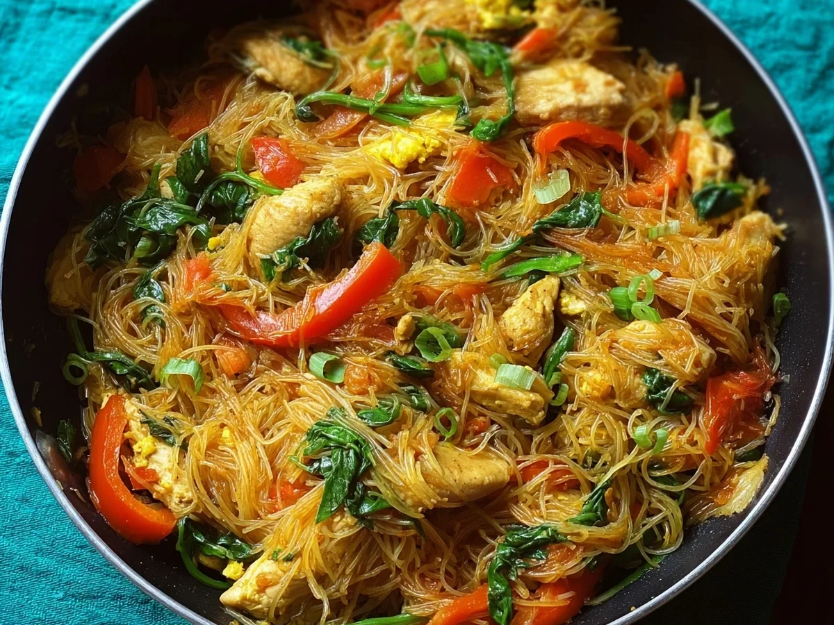 One-Pot High Protein Chicken Vermicelli Noodles - Image 1