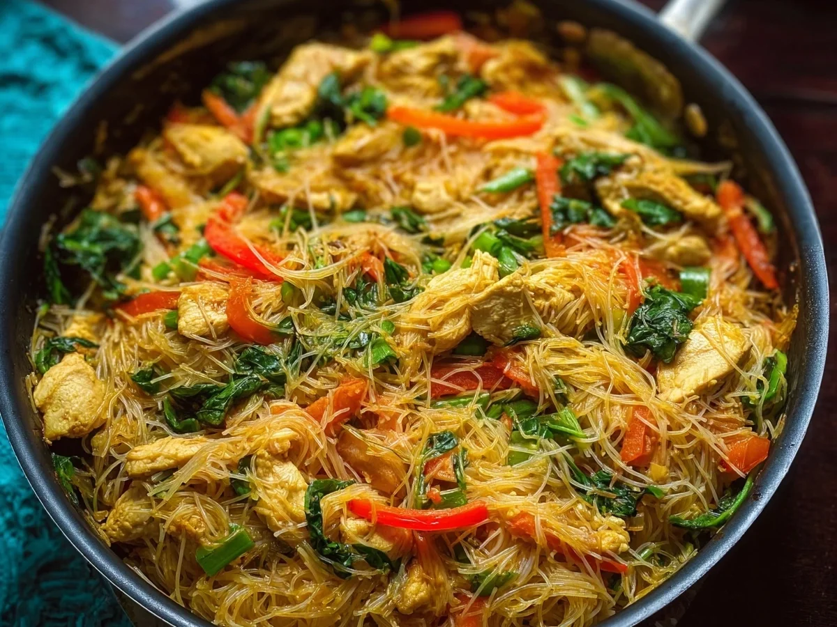 One-Pot High Protein Chicken Vermicelli Noodles - Image 2