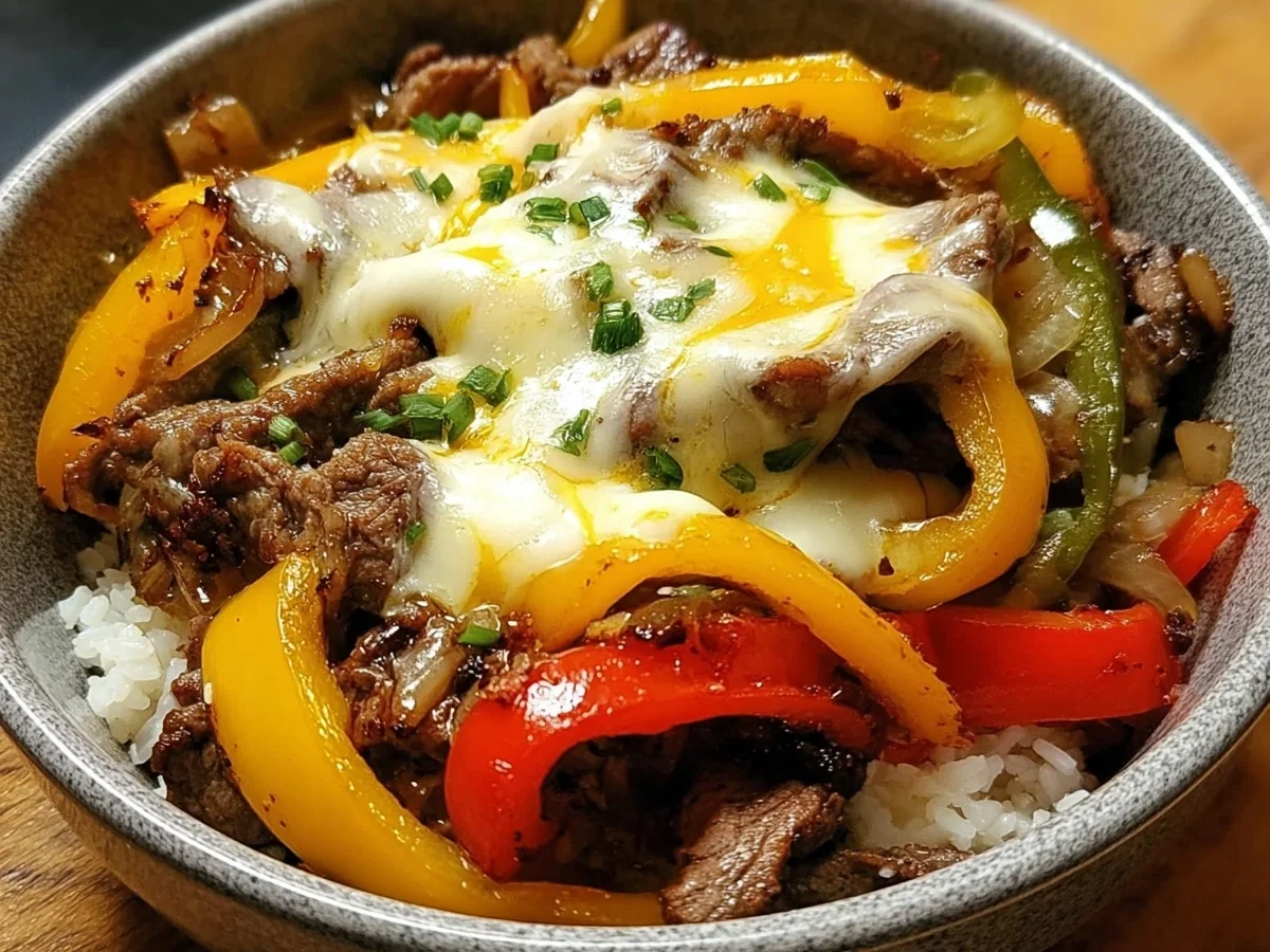 Philly Cheesesteak Bowls - Low Carb & 30 Mins - Image 2