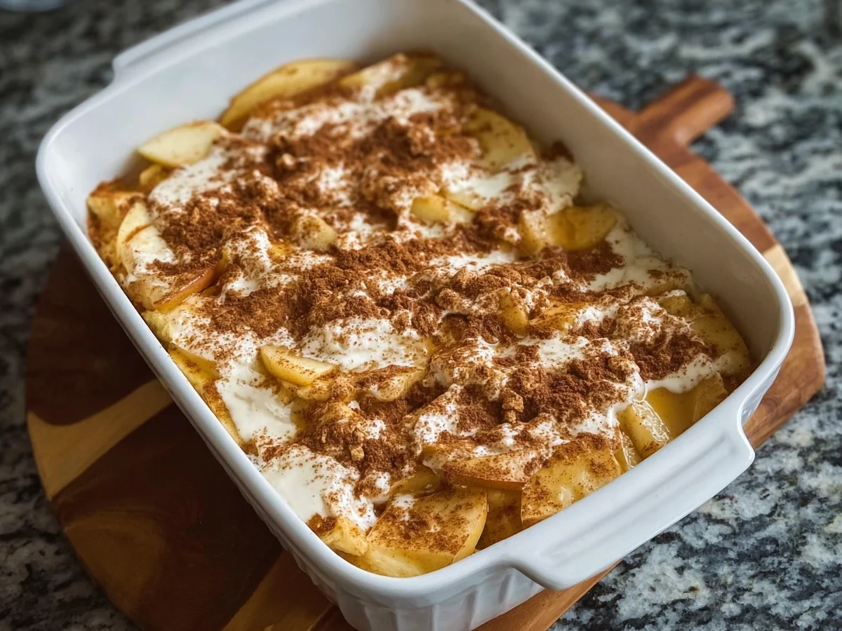 Protein Apple Cinnamon Cottage Cheese Bake - Image 1