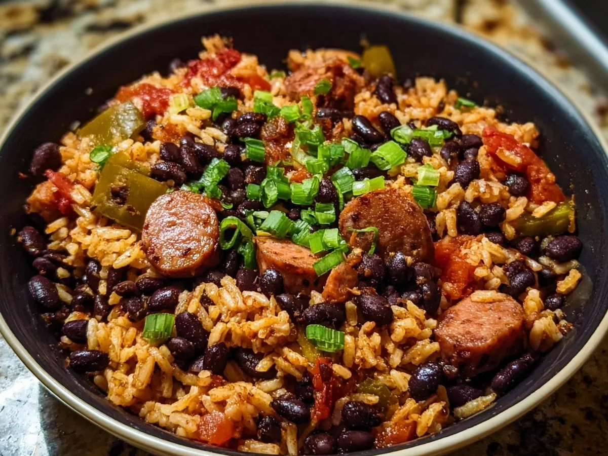 Protein Black Beans & Rice with Turkey Sausage - Image 1