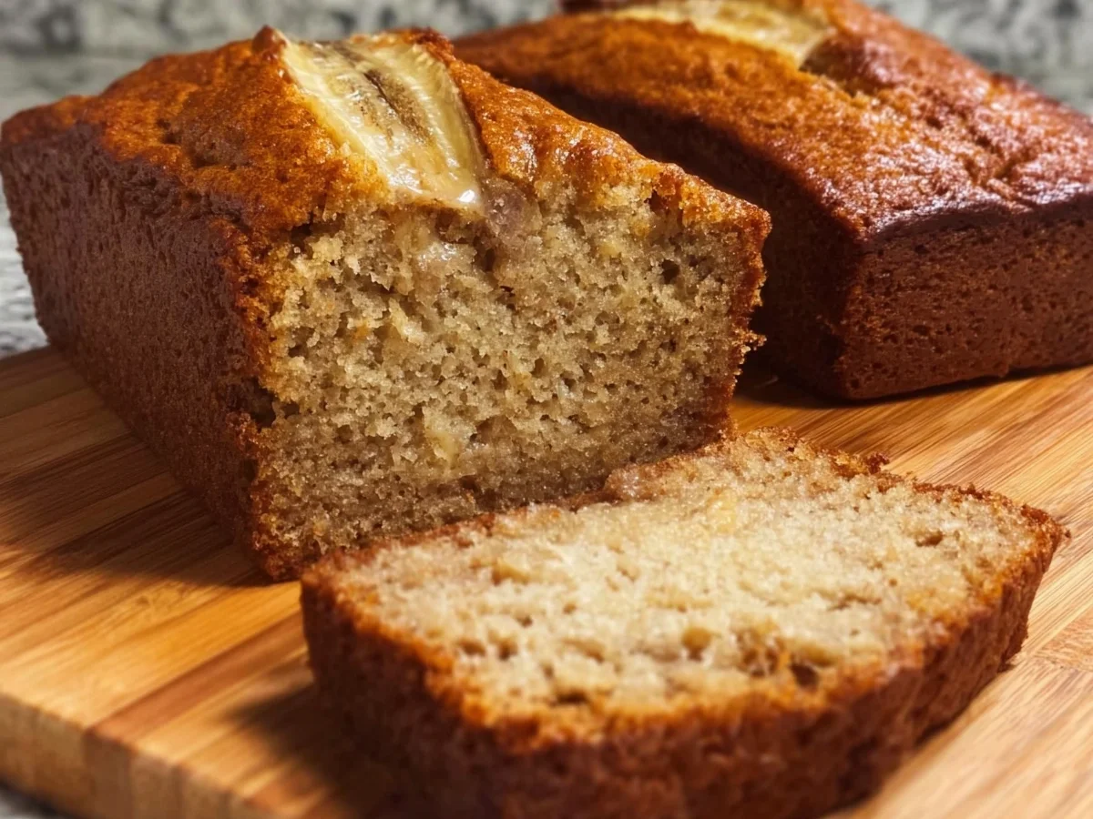 Protein Greek Yogurt Banana Bread: Moist & Healthy Loaf - Image 1