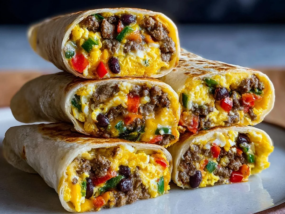 Protein-Packed Breakfast Burritos: Freeze & Reheat - Image 2