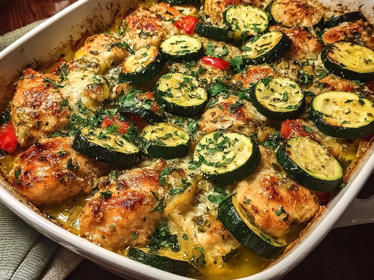 Protein-Packed Easy Chicken Zucchini Bake - Image 2